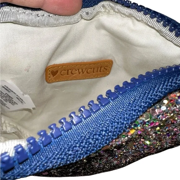 Crewcuts Girls Glitter Heart Bag NWOT - Picture 6 of 7